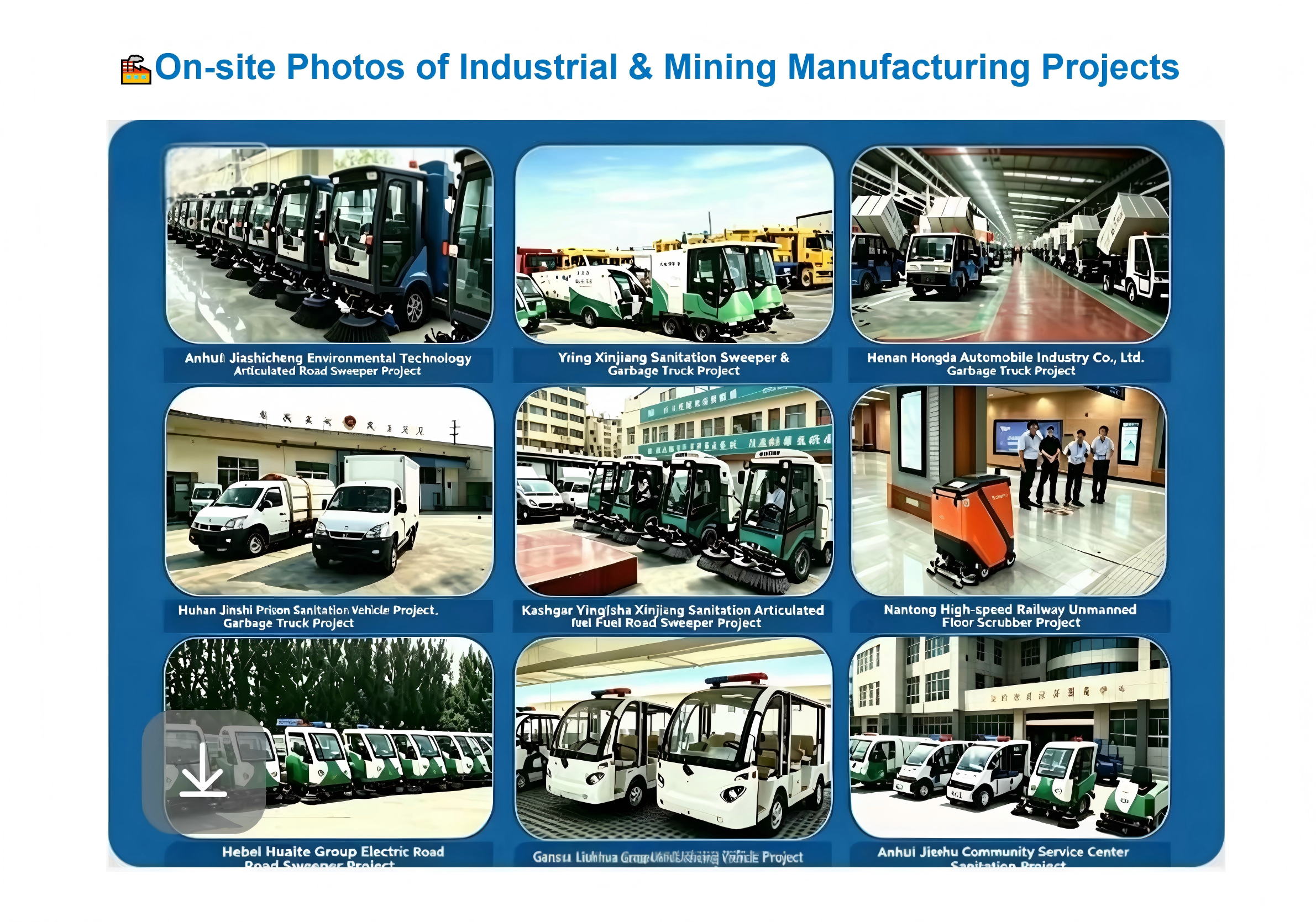 Industrial & Mining Manufacturing Projects