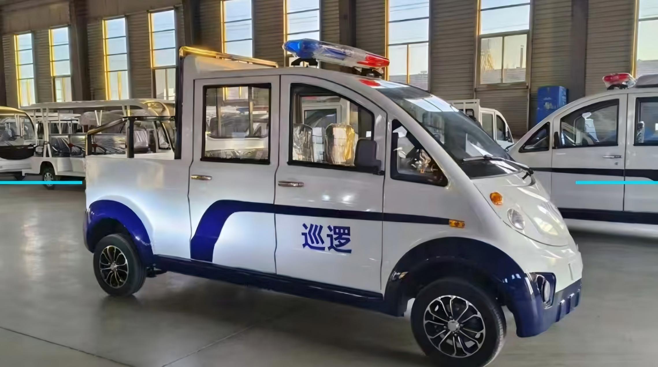 GW6042纯电动巡检皮卡车（带斗）